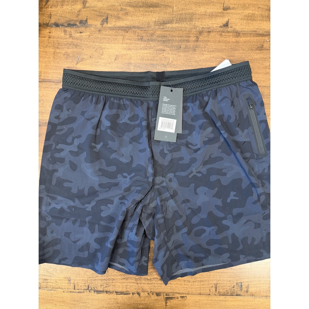 Ten Thousand Session Short 7in Unlined Mens XL Black Camo NEW